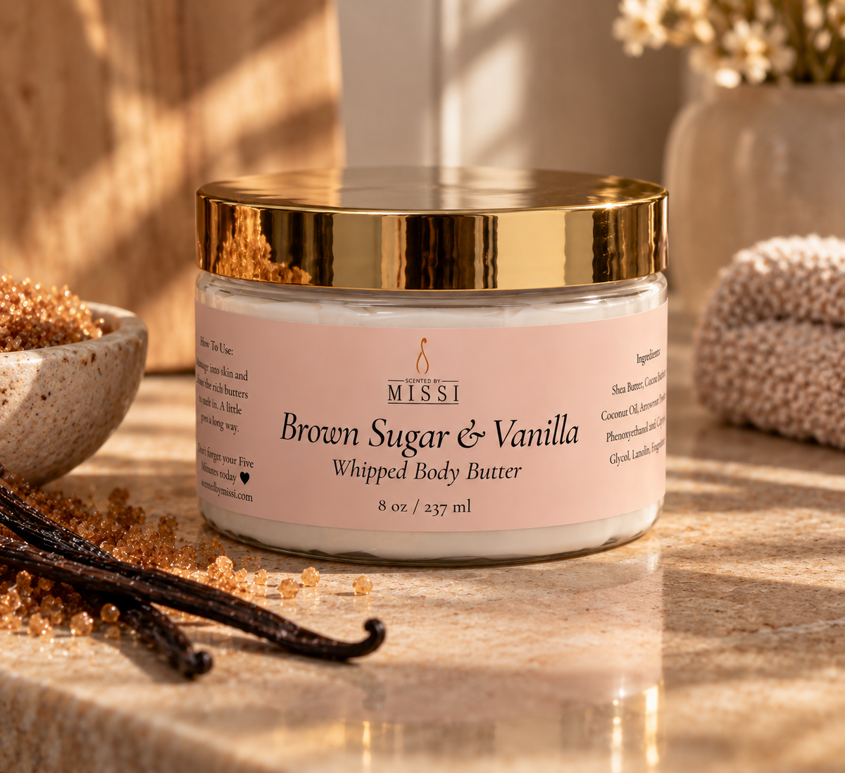 Brown Sugar & Vanilla Body Butter