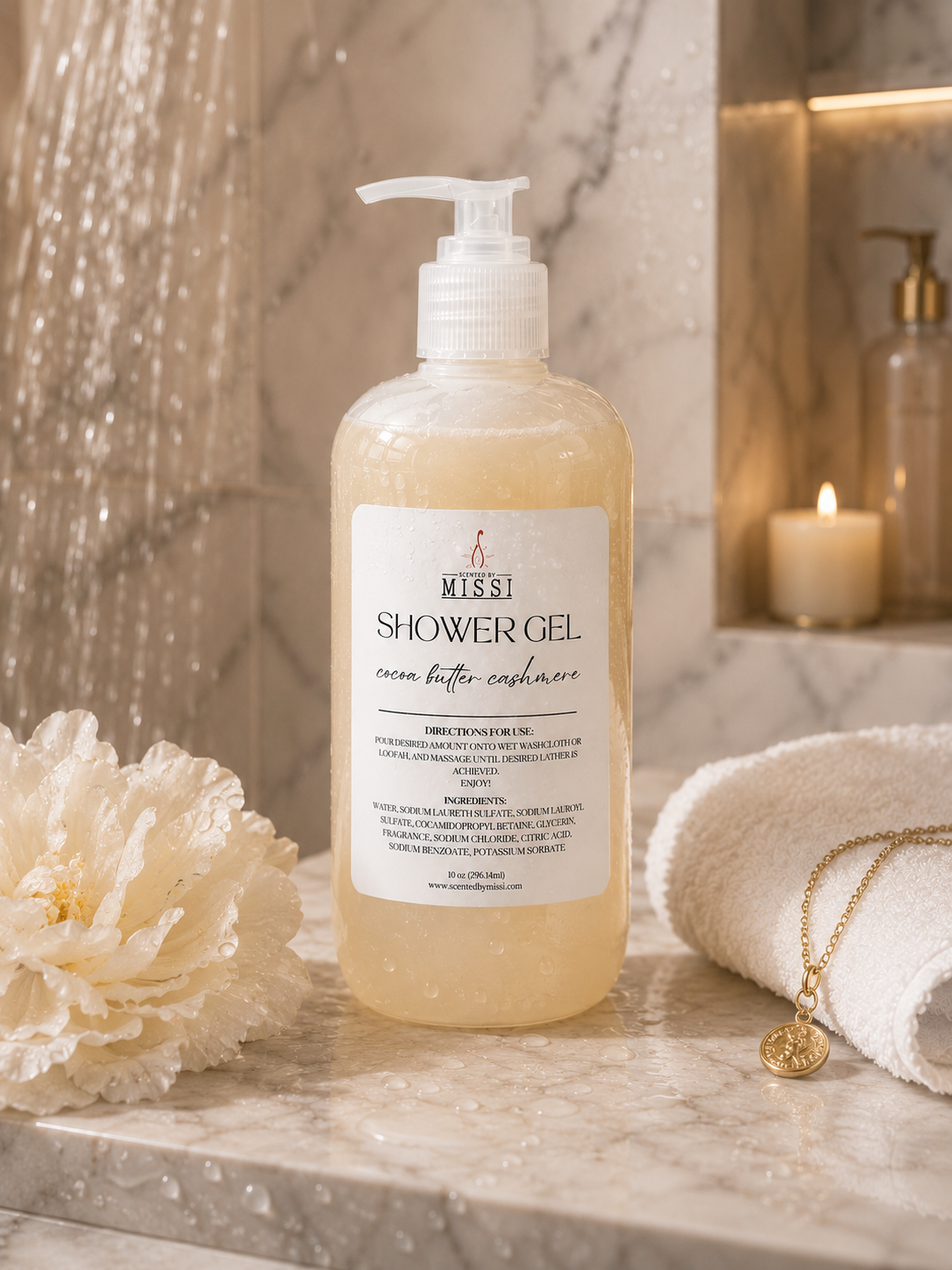 Cocoa Butter Cashmere Shower Gel