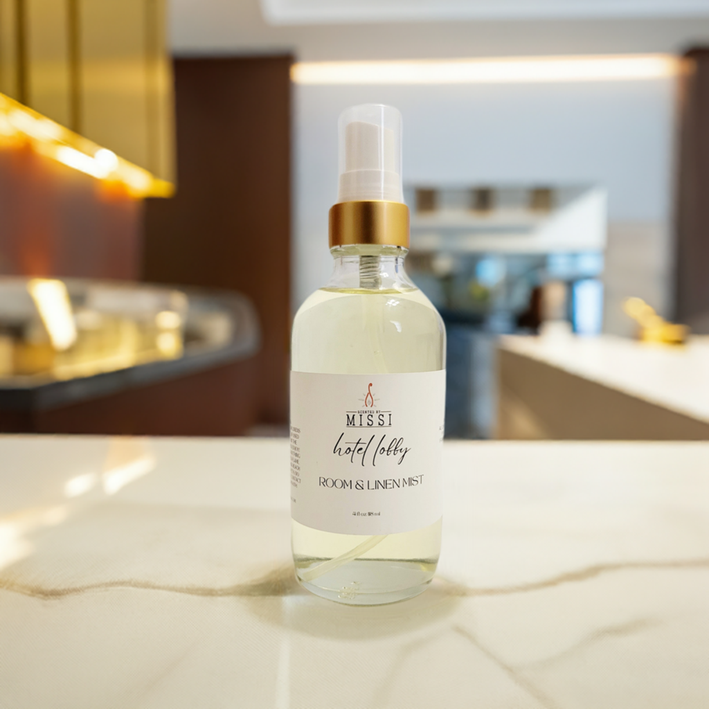 Hotel Lobby Room & Linen Refresh Spray