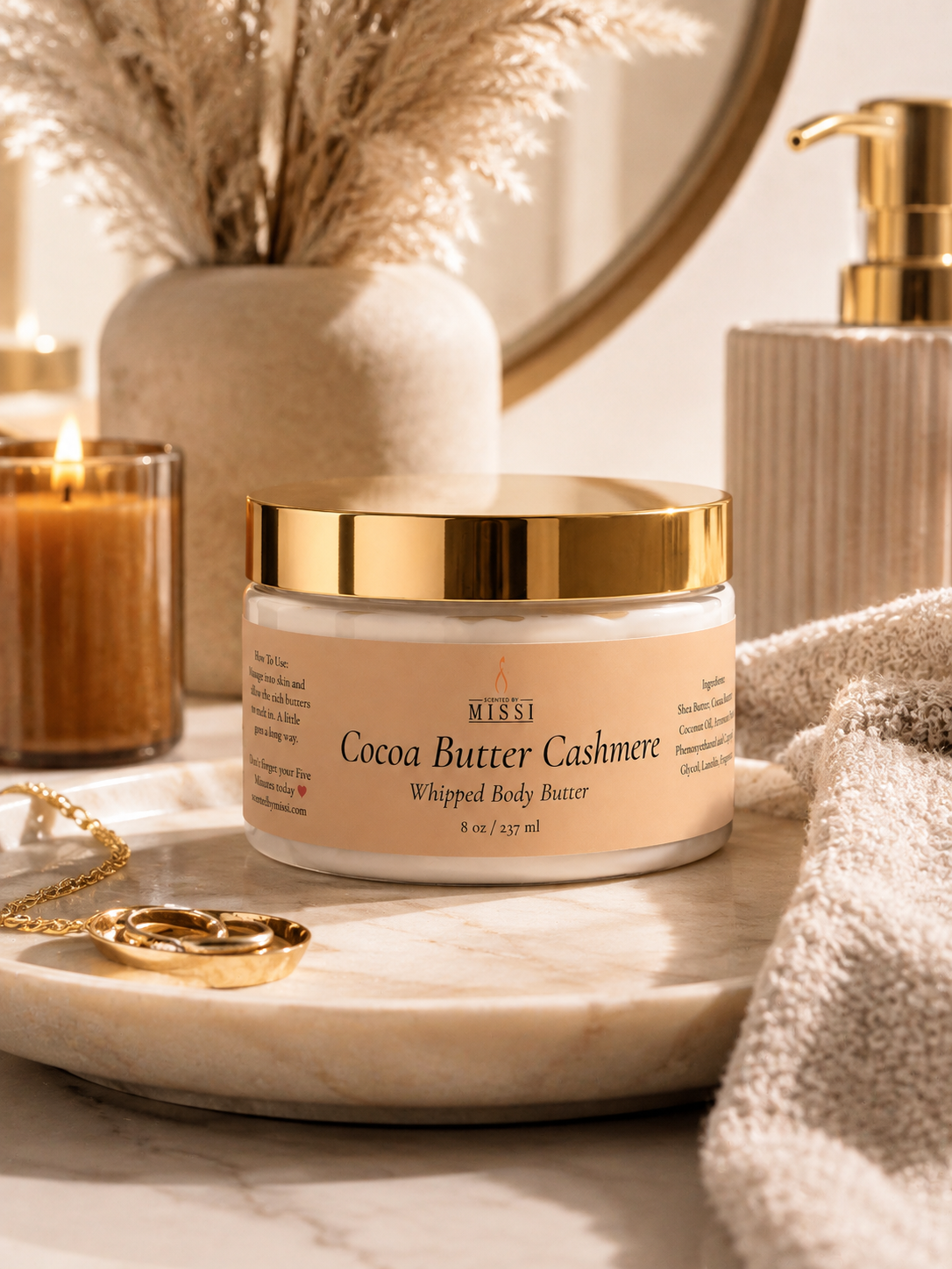 Cocoa Butter Cashmere Body Butter
