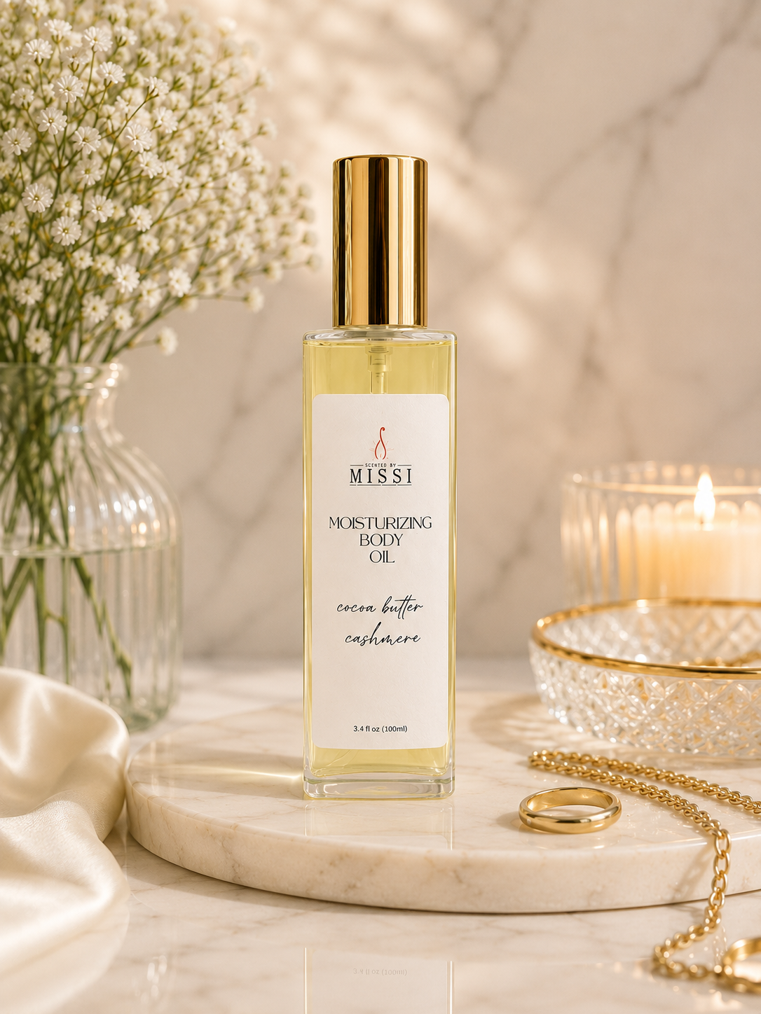 Cocoa Butter Cashmere Body Oil