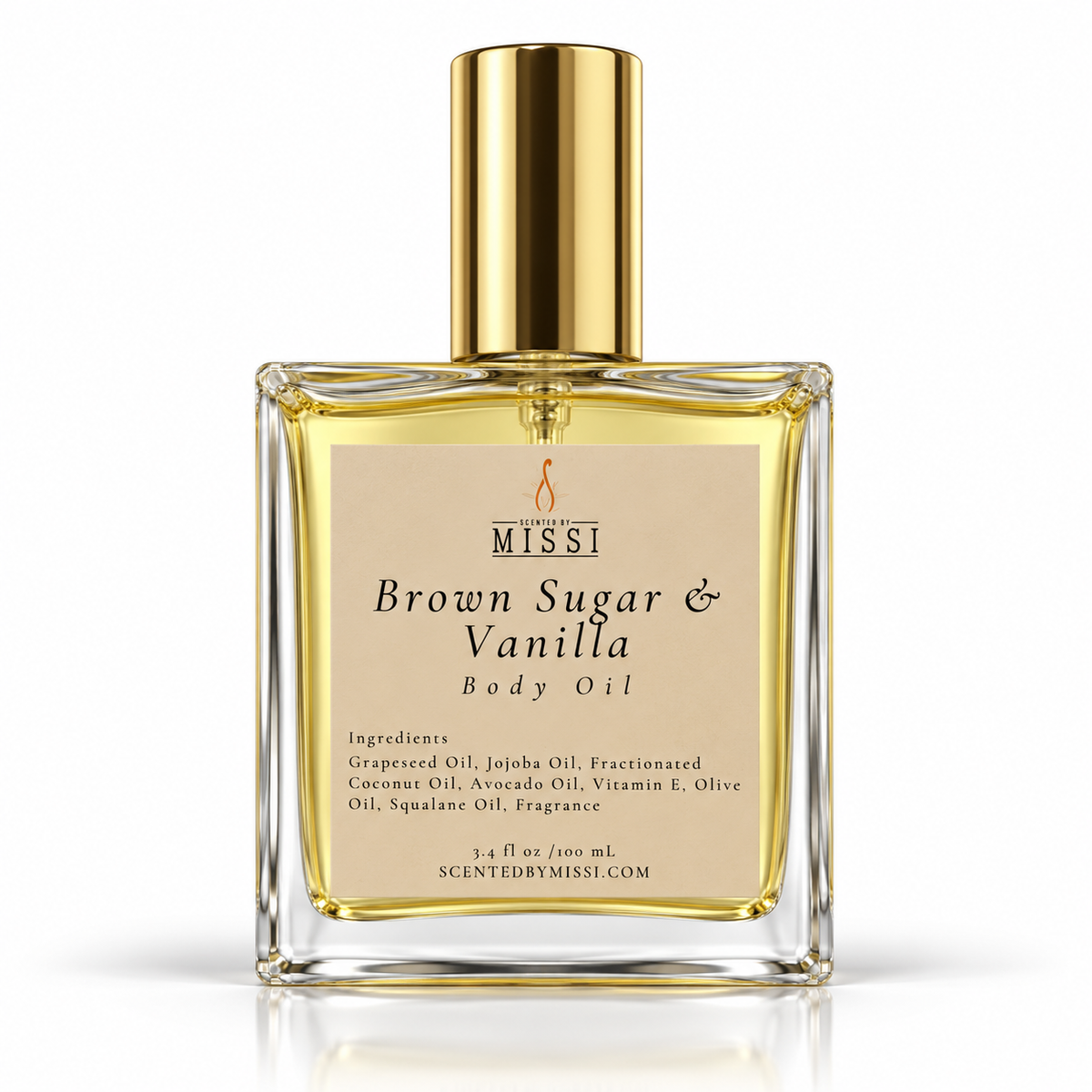 Brown Sugar & Vanilla Body Oil