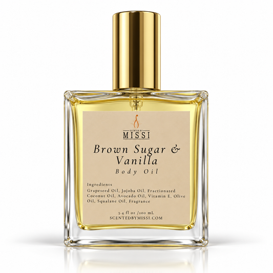 Brown Sugar & Vanilla Body Oil